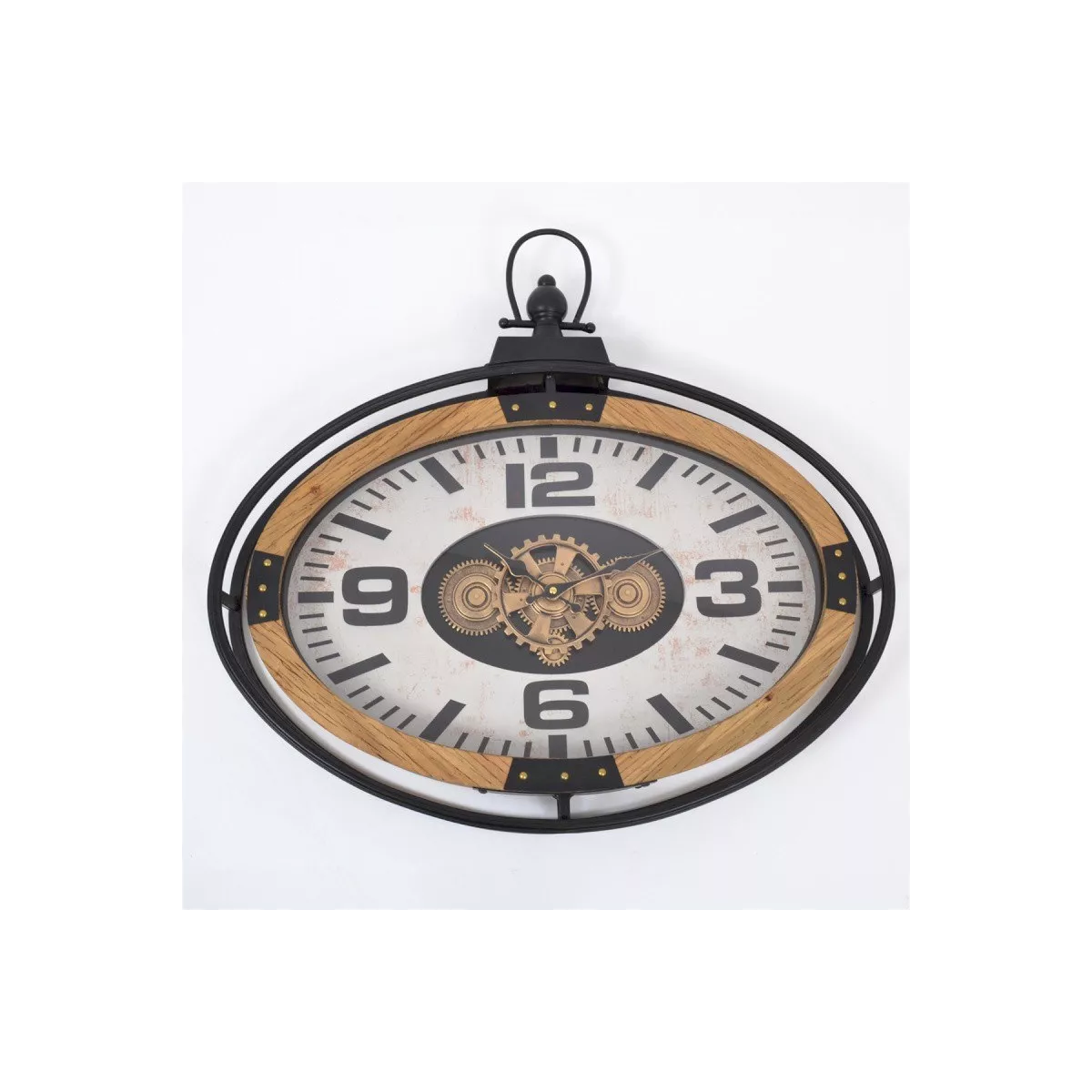 Horloge Industrielle Woodstock