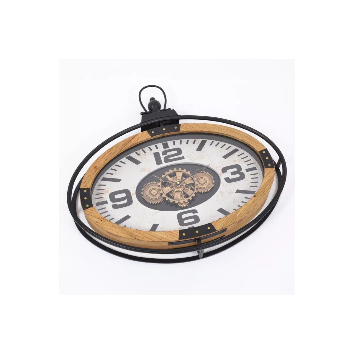 Horloge Industrielle Woodstock
