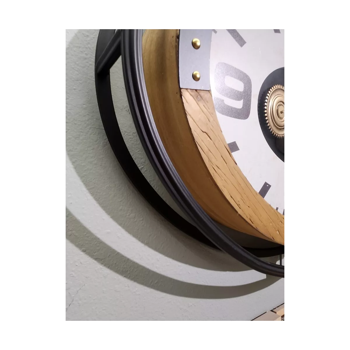 Horloge Industrielle Woodstock