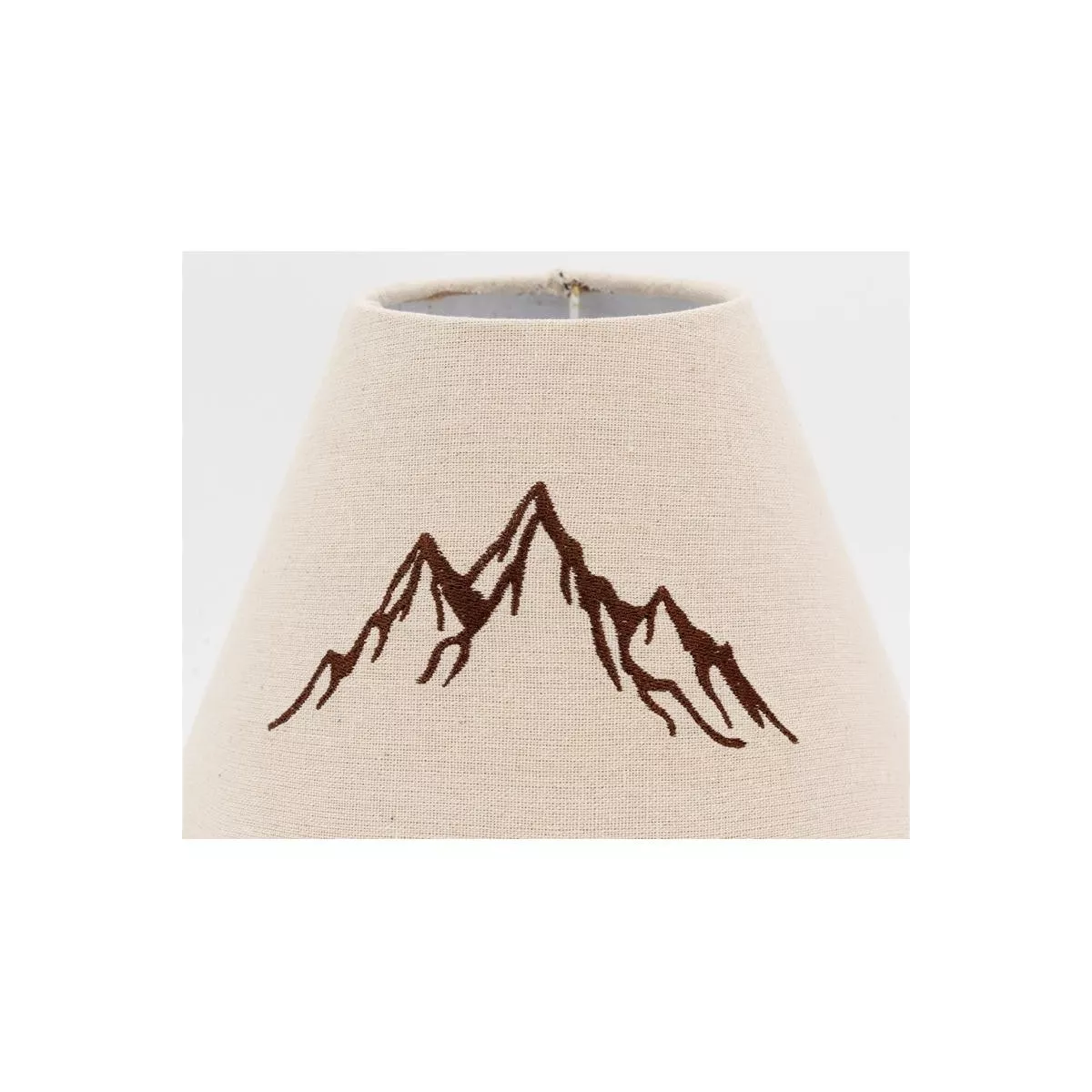 Lampe en métal Flocon et Montagne