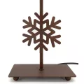 Lampe en métal Flocon et Montagne