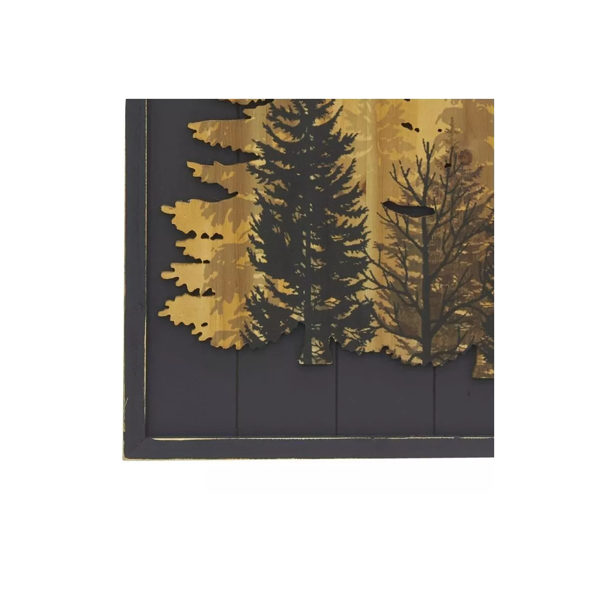 Tableau en bois Sapins