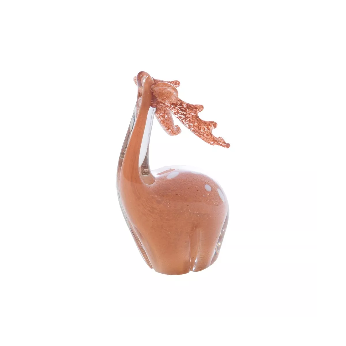 Cerf en pate de verre H.19cm