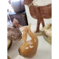 Cerf en pate de verre H.19cm