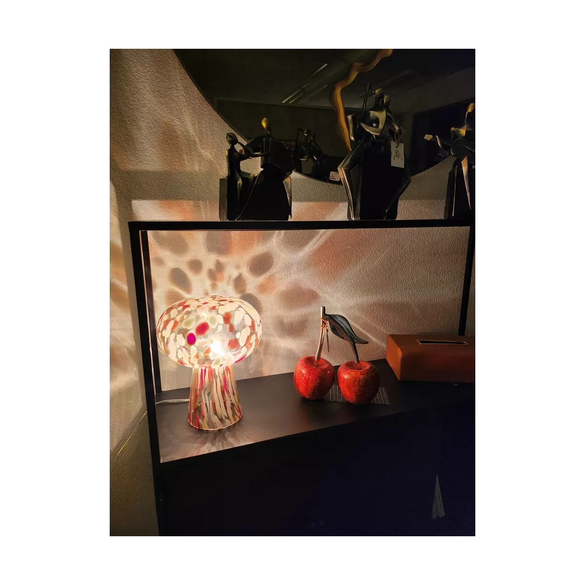 Lampe Champignon Almeria 21x25