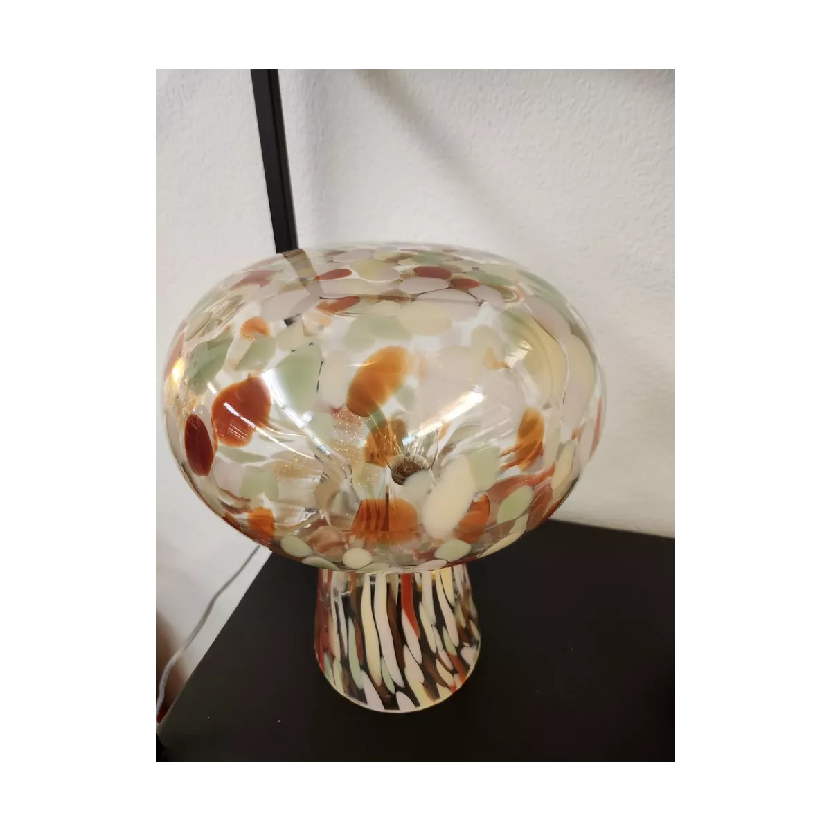 Lampe Champignon Almeria 21x25