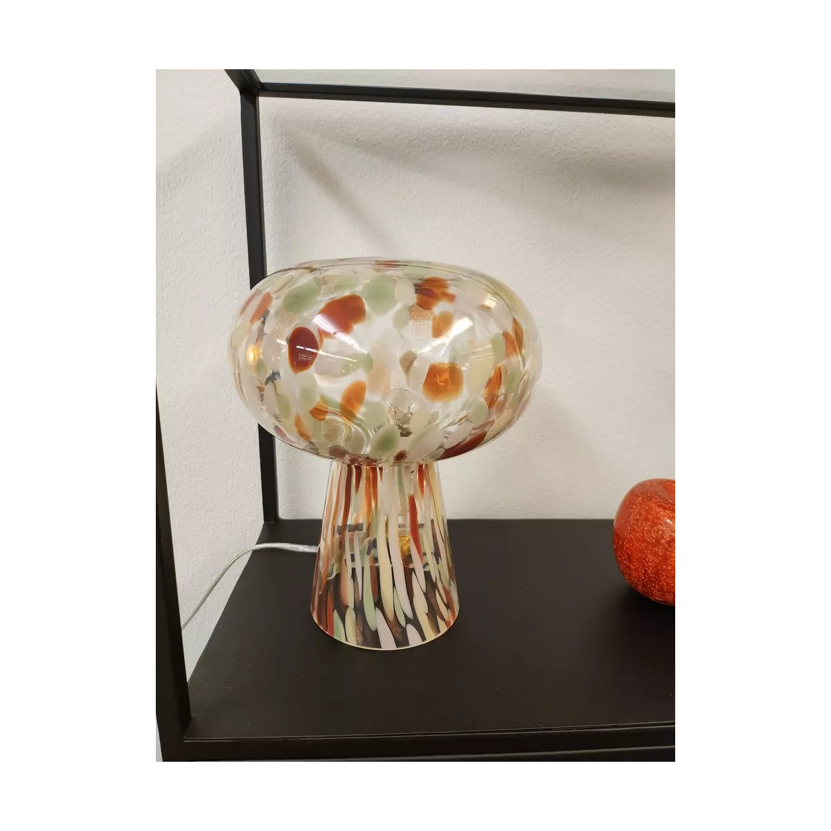 Lampe Champignon Almeria 21x25