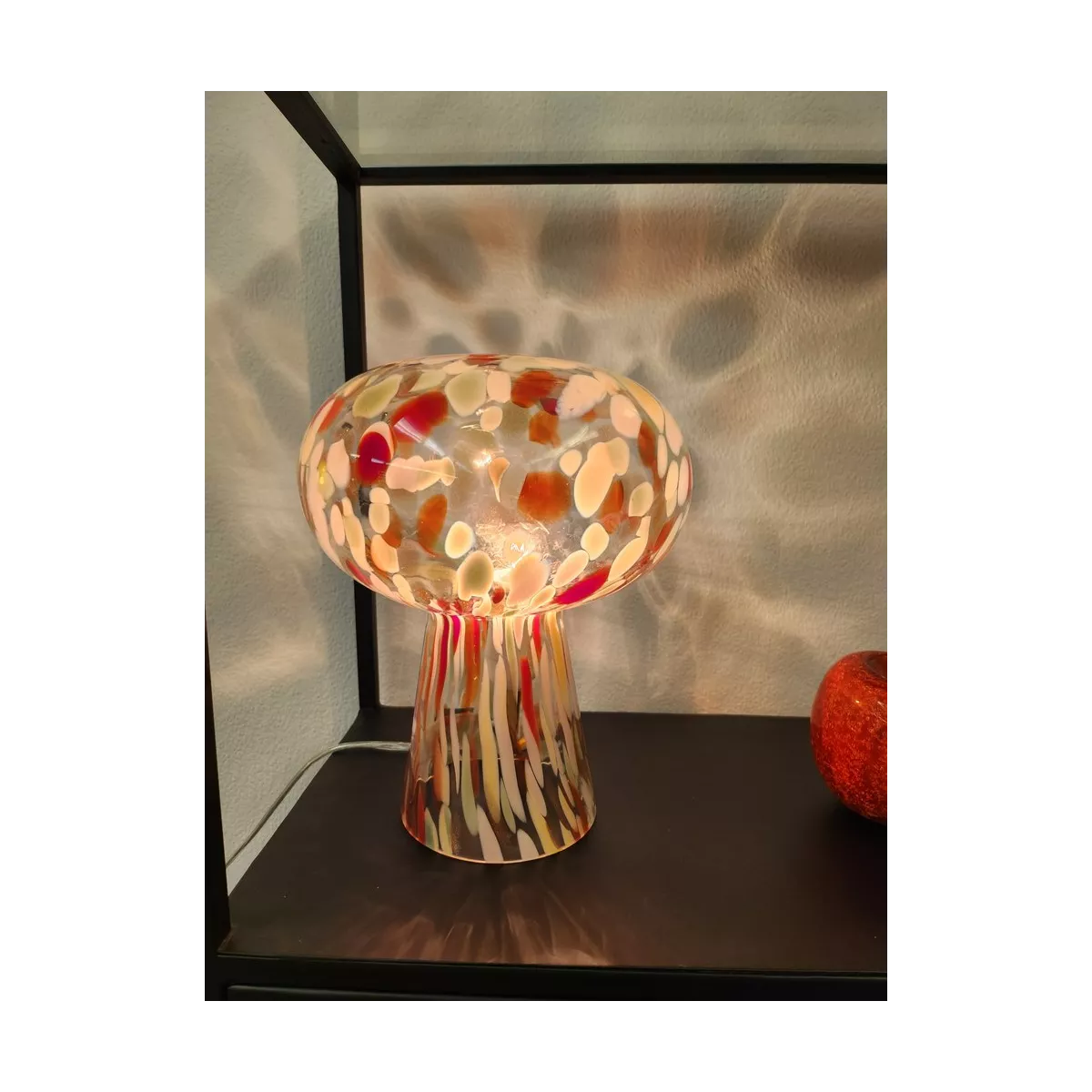 Lampe Champignon Almeria 21x25