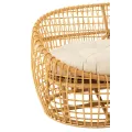 Canapé Fionie Rotin Naturel 137x84