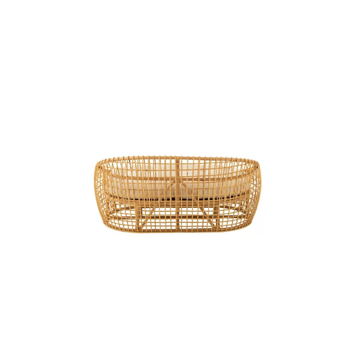 Canapé Fionie Rotin Naturel 137x84