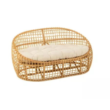 Canapé Fionie Rotin Naturel 137x84