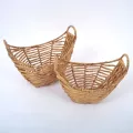 Panier Magazines Cesta 43x39 en Osier