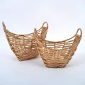 Panier Magazines Cesta 43x39 en Osier