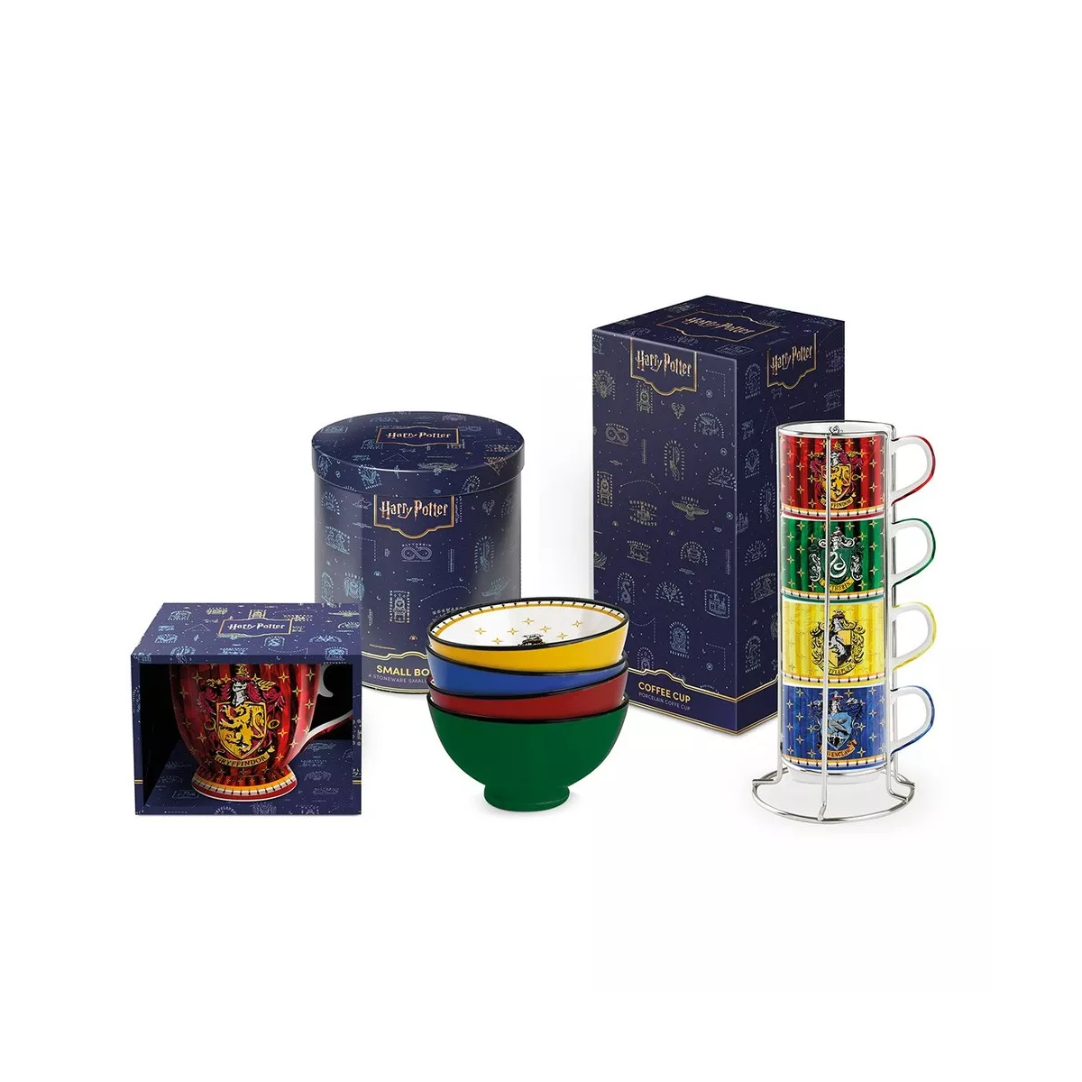 Coffret 4 Tasse 80 ml Harry Potter