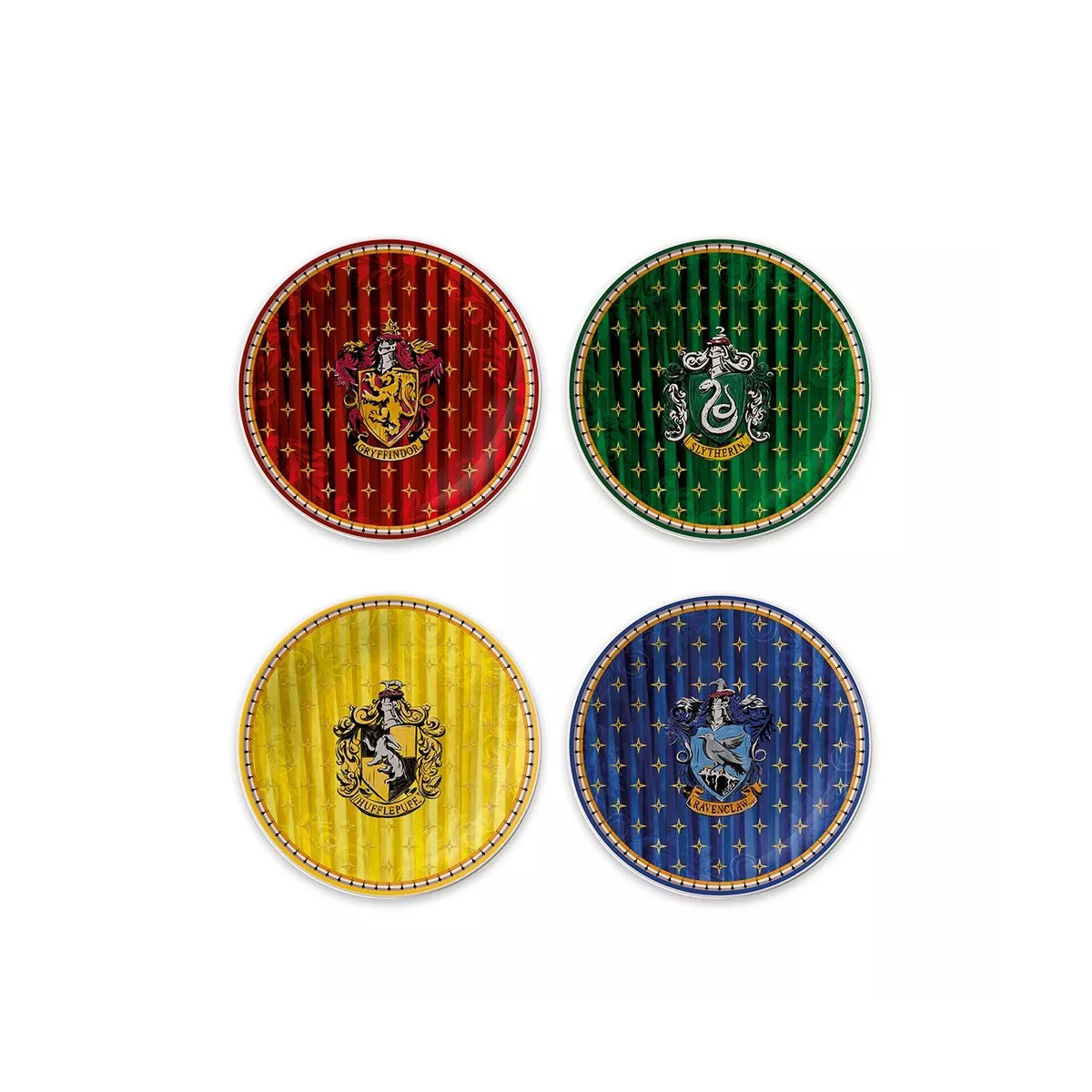 Coffret 4 Assiettes Harry Potter