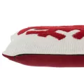 Coussin Flocon Rouge