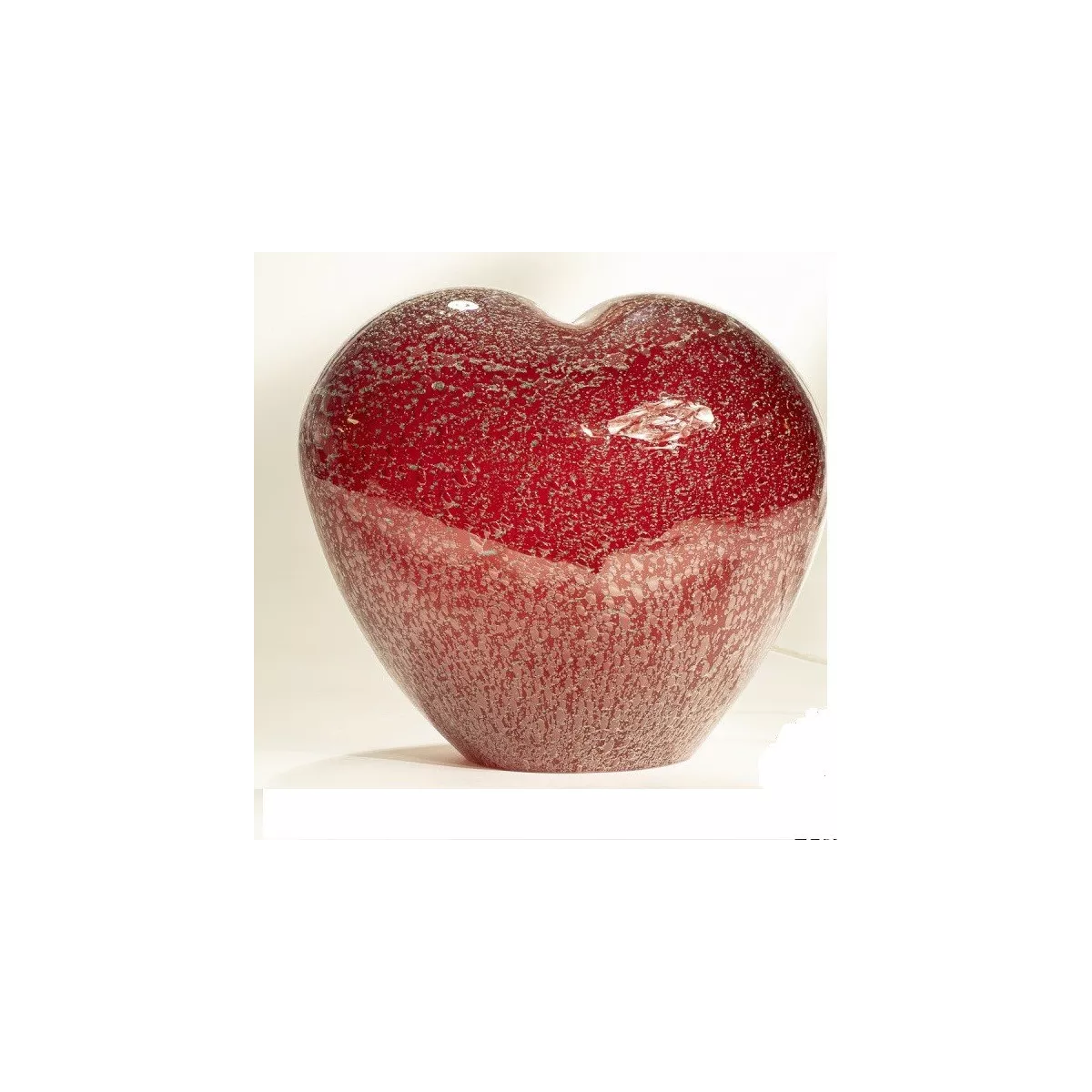 Lampe Coeur Rouge 32x17