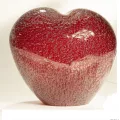 Lampe Coeur Rouge 32x17