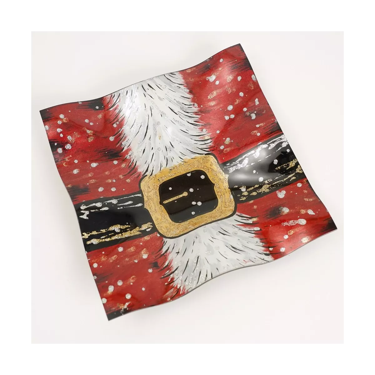 Coupe carrée Père Noël 28x28