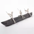 Sculpture Rameurs 64 cm