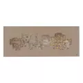 Tableau Abstrait sur toile en lin
