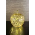 Lampe Led Pomme Dorée 22x22