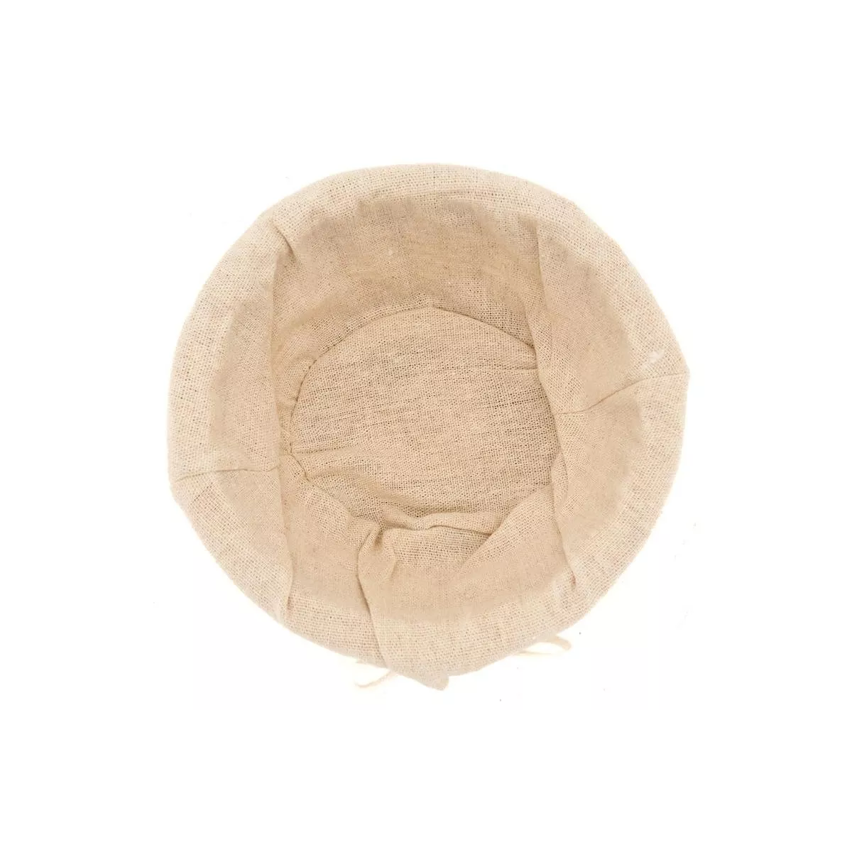 Corbeille osier ronde 18x8