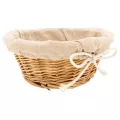 Corbeille osier ronde 18x8