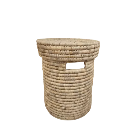 Panière à linge en Palmier H.54cm