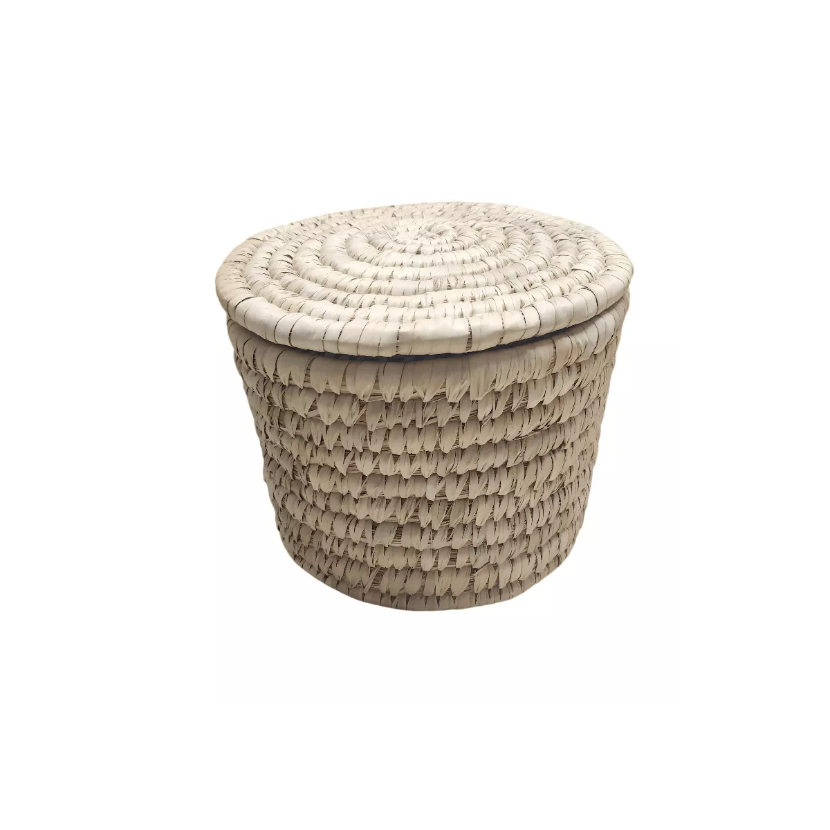 Corbeille Bonifacio en Palmier H.22cm