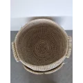 Rangement Hibou Jonc Naturel 42x42