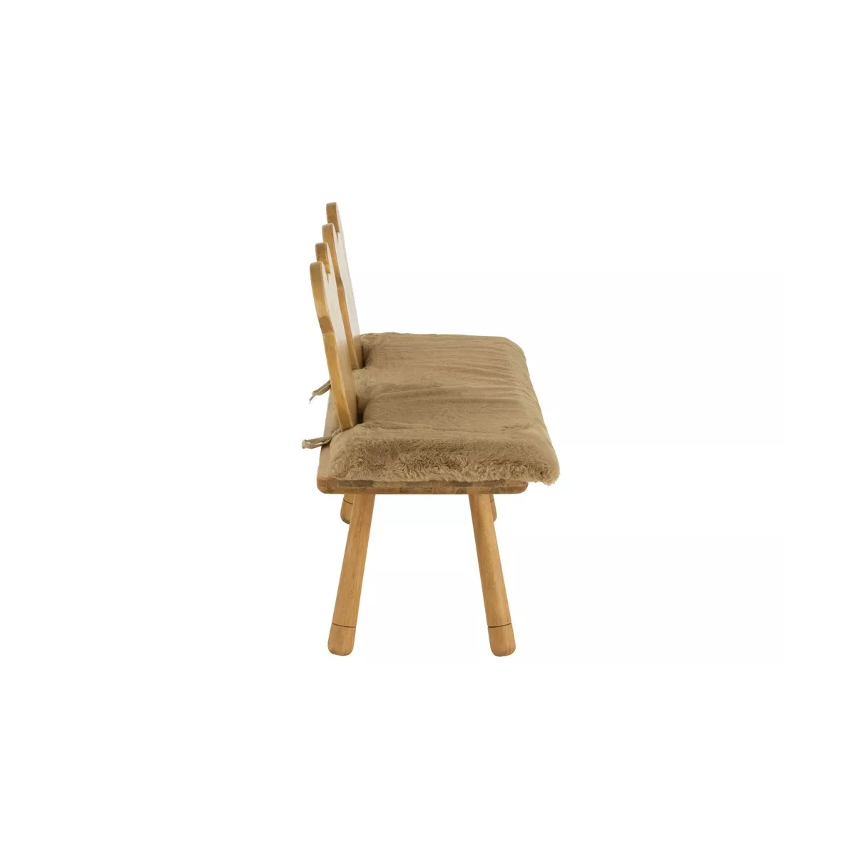 Banquette Enfant Bois Ours 90cm