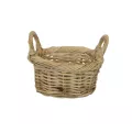 Corbeille Ovale Melody Rotin Naturel 27x20
