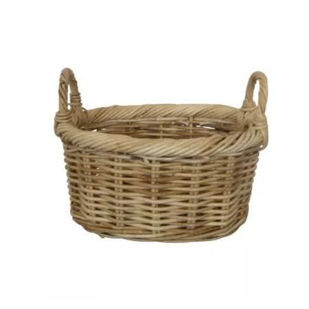 Corbeille Ovale Rotin Naturel 