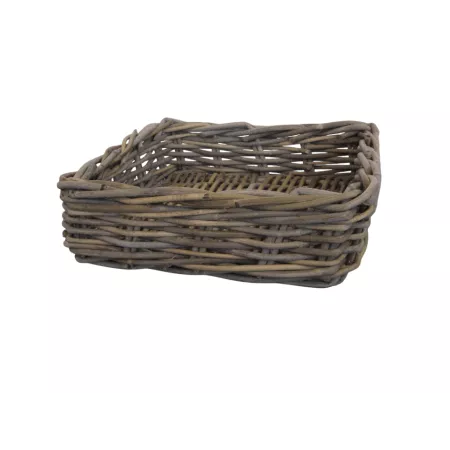 Corbeille Carré Rotin Kubu 31x31