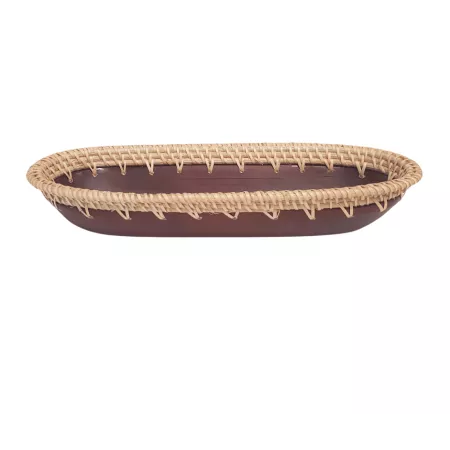 Banneton en bambou marron 34x13