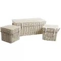 Coffre Osier Rosario Blanchi 90x42