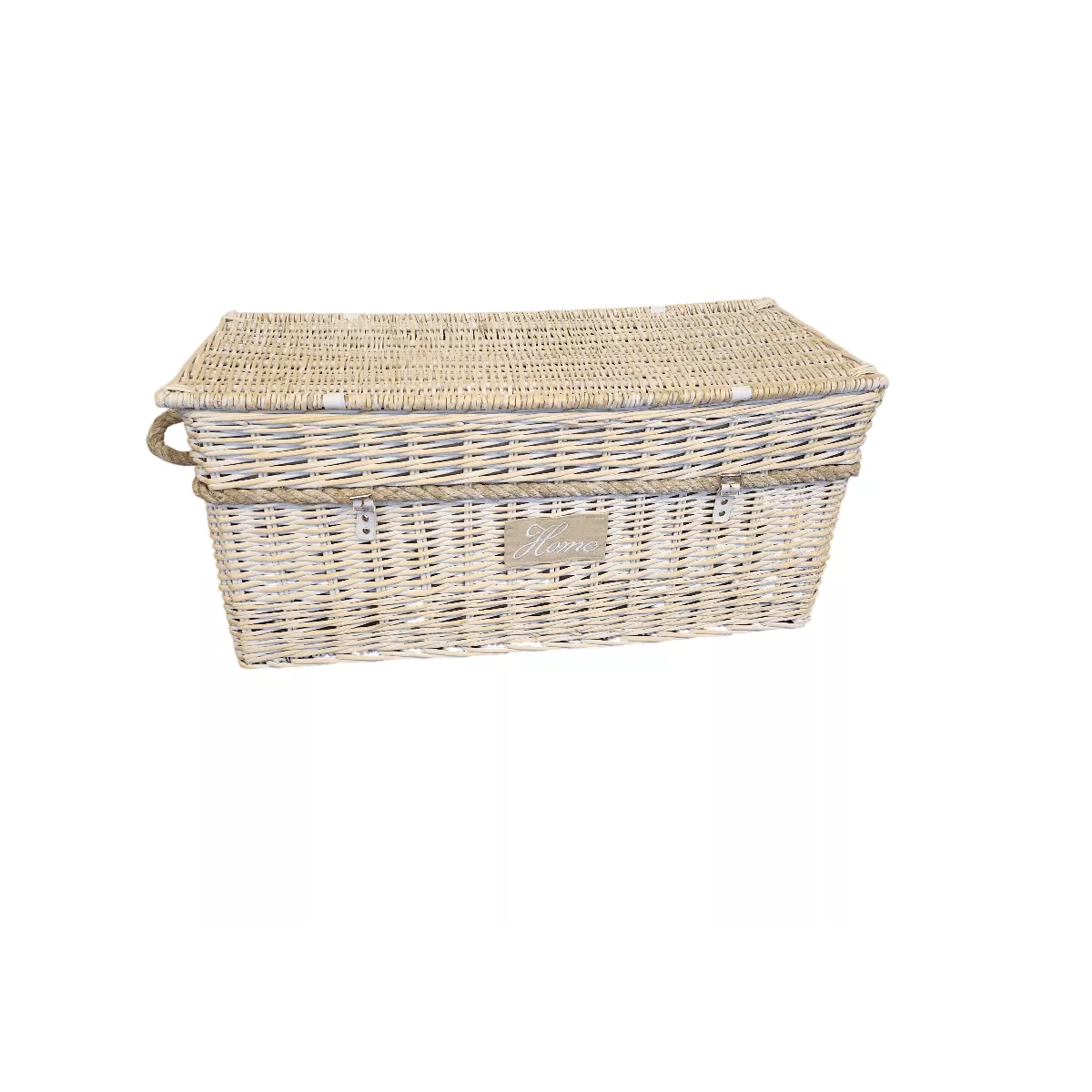 Coffre Osier Rosario Blanchi 90x42