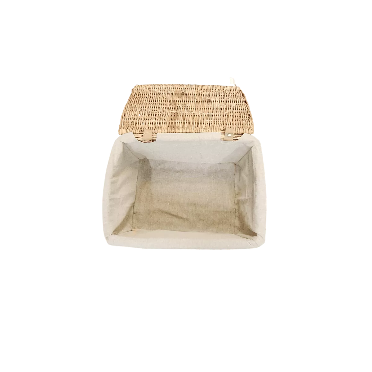 Corbeille en Osier Coeur 28x21