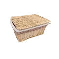 Corbeille en Osier Coeur 34x26