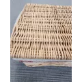 Corbeille en Osier Coeur 34x26