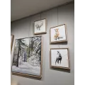 Tableau Sapins dans la Forêt 80x80