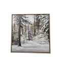Tableau Sapins dans la Forêt 80x80