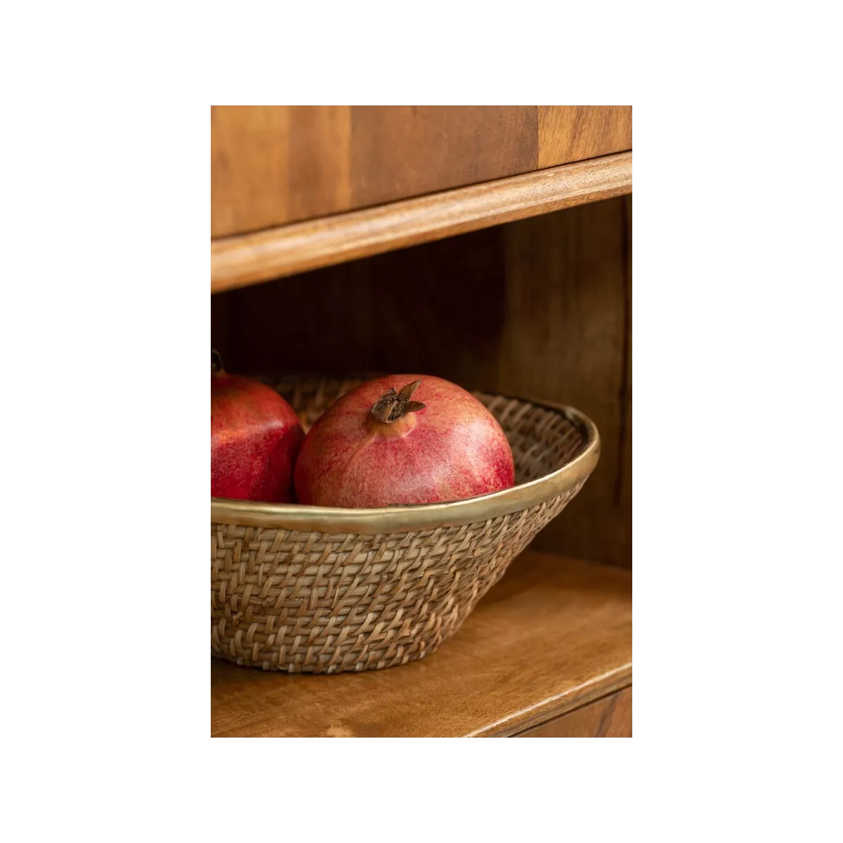 Corbeille Ronde en Rotin  Lana 29x29