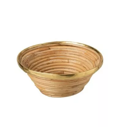 Corbeille ronde en Rotin 29x29