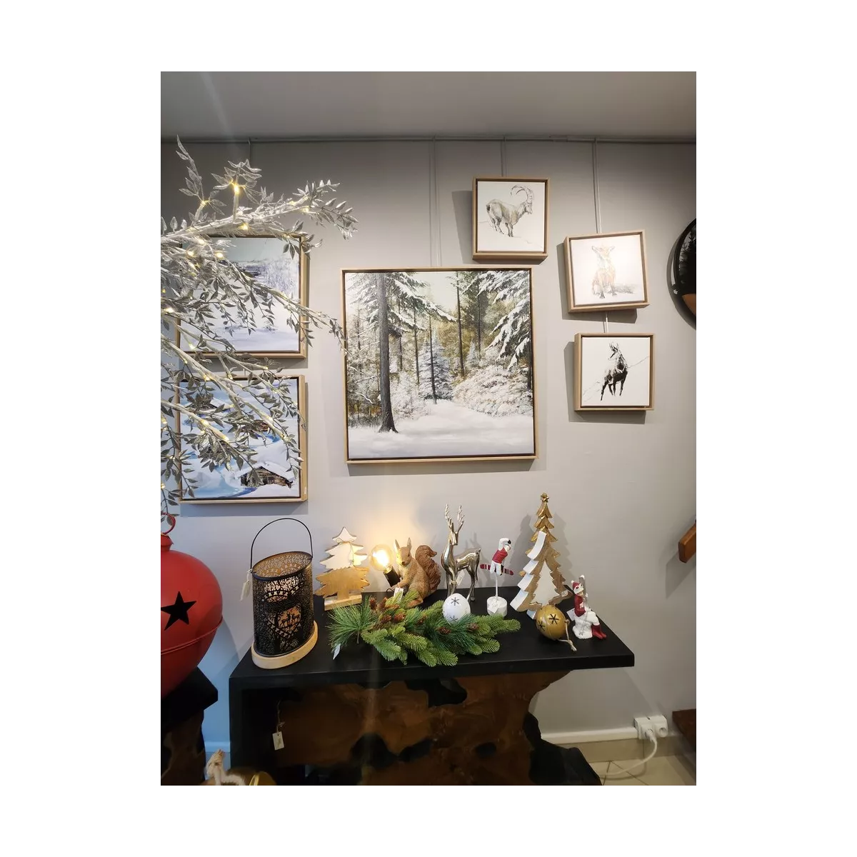Tableau Renard 34x34