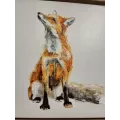 Tableau Renard 34x34