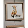 Tableau Renard 34x34