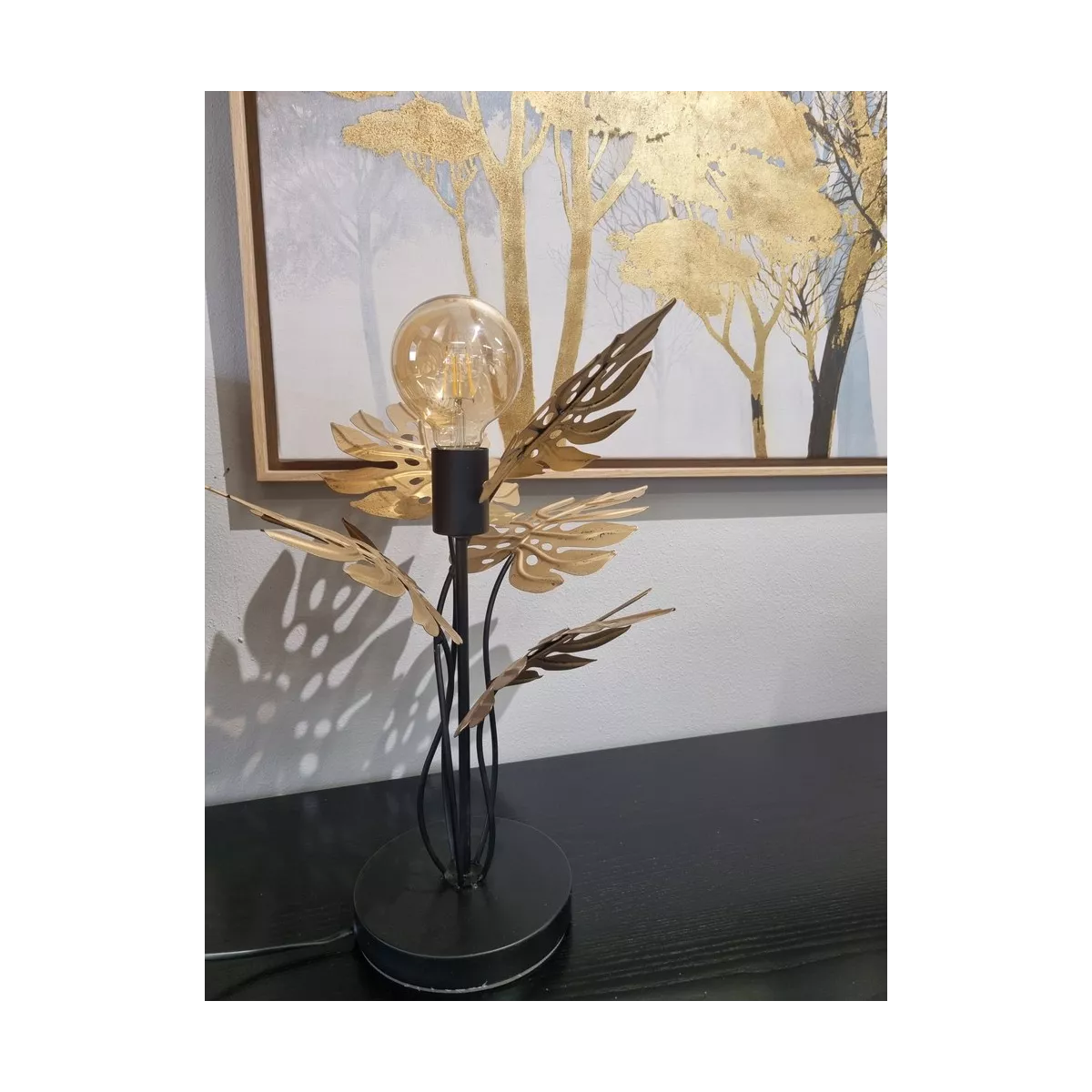 Lampe Monstera Or 46h
