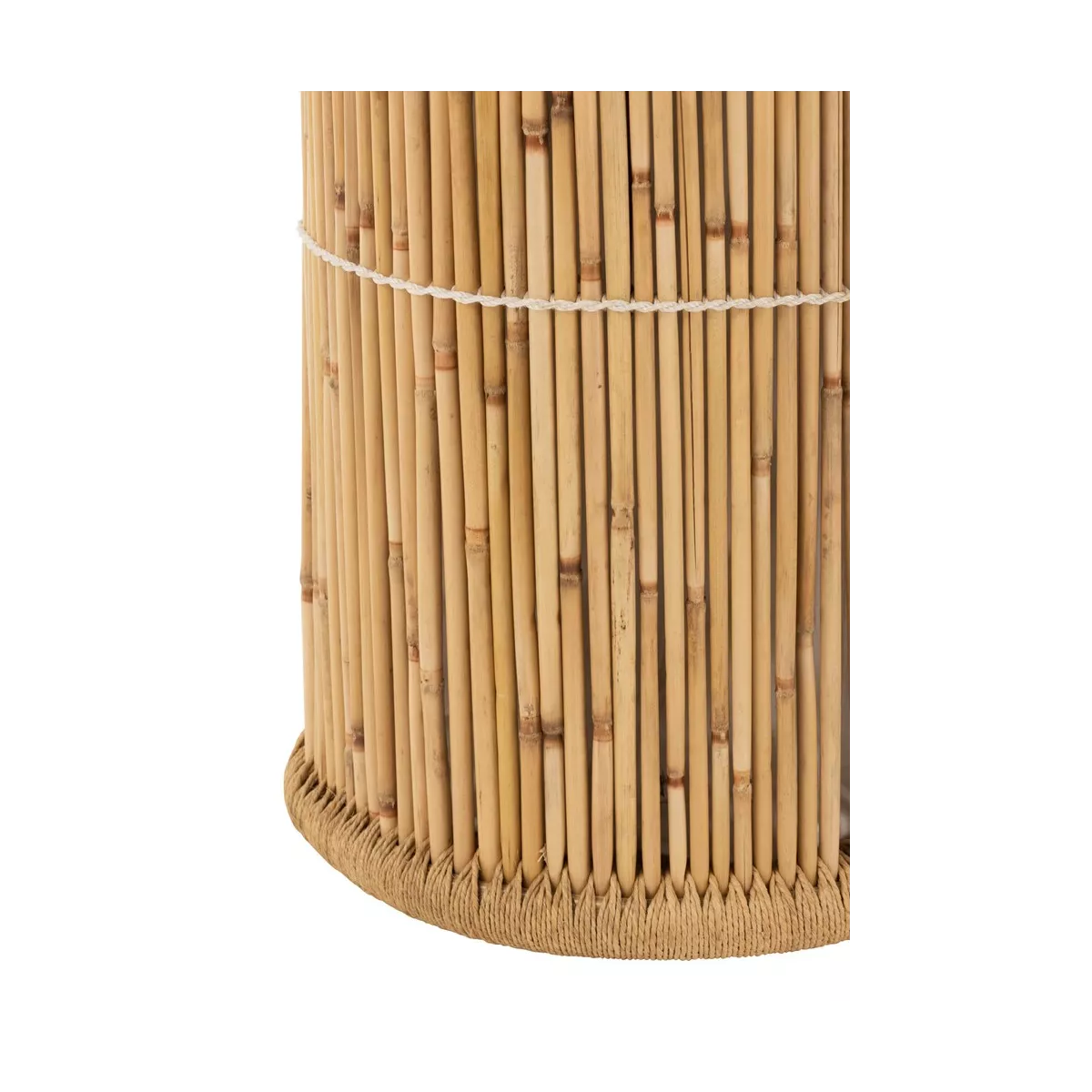Panière à Linge Bambou Cyl 42x42